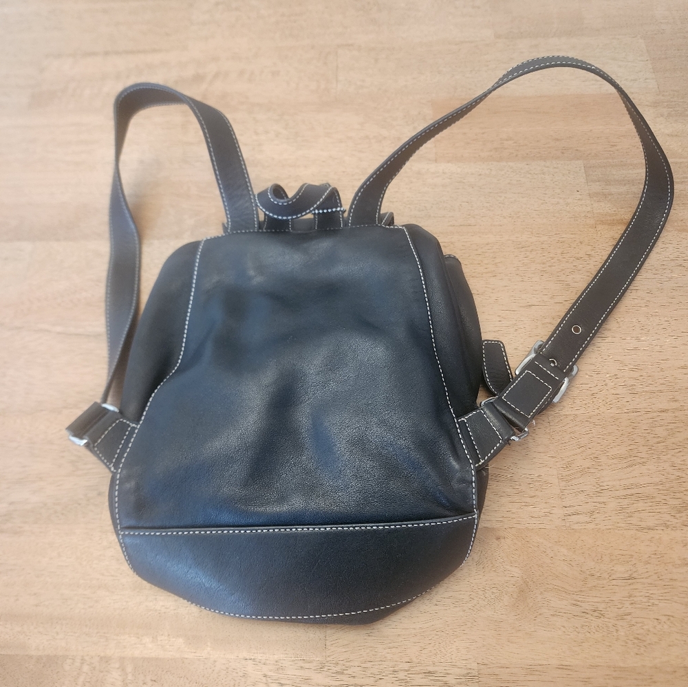 COACH Vintage 90’s Y2K Legacy Backpack Black 9569 - Picture 5 of 11
